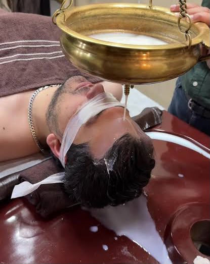 Takradhara buttermilk therapy
